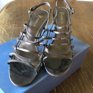 Nickels Open Toe Heels